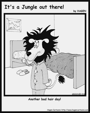Bad hair day!
