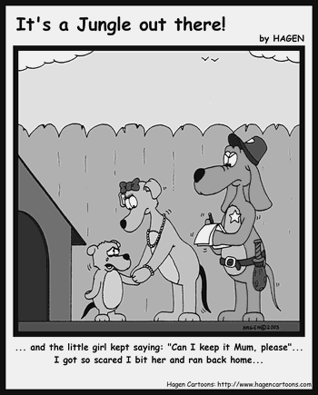 Cartoon, Dog, Puppy