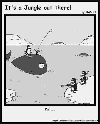 Cartoon, Whale, Shooting