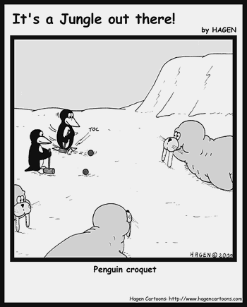 Penguin Croquet