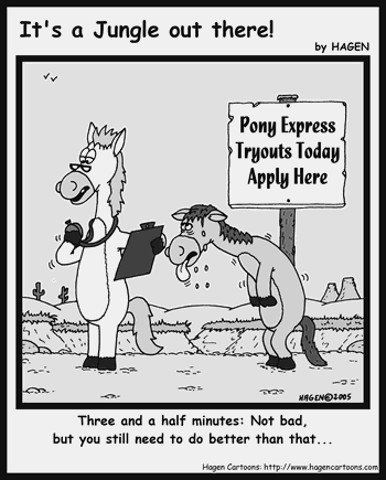 Cartoon, Horse, Pony, Express